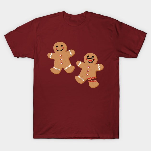 Gingerbread People T-Shirt by deancoledesign